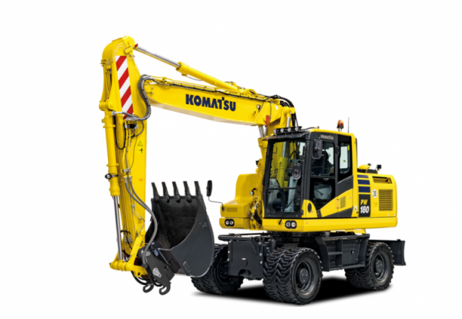 Excavatoare pe roti