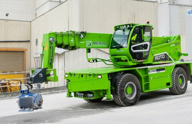 Telehandler rotativ